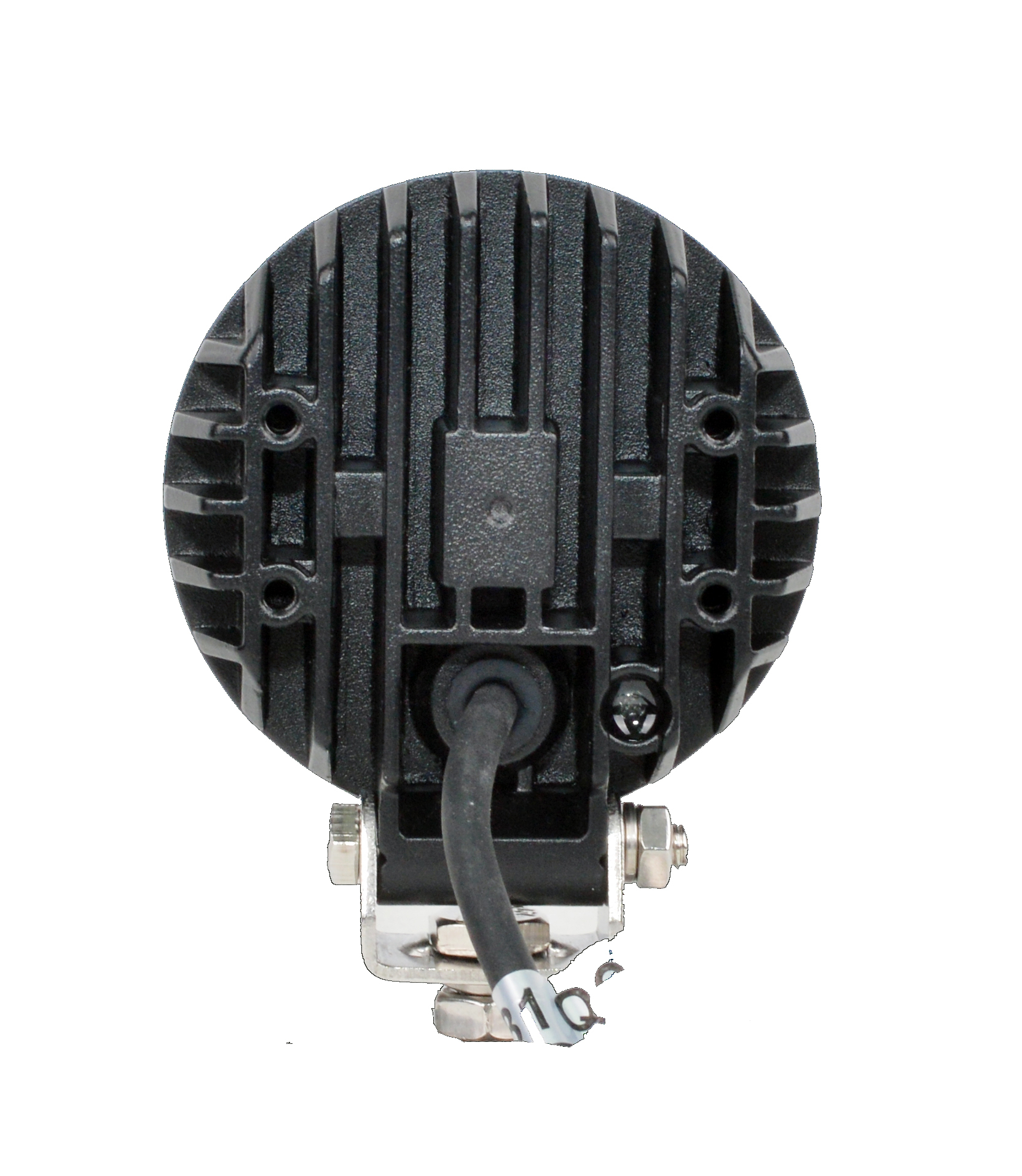 Luz de trabajo LED redonda de 12 W con interruptor